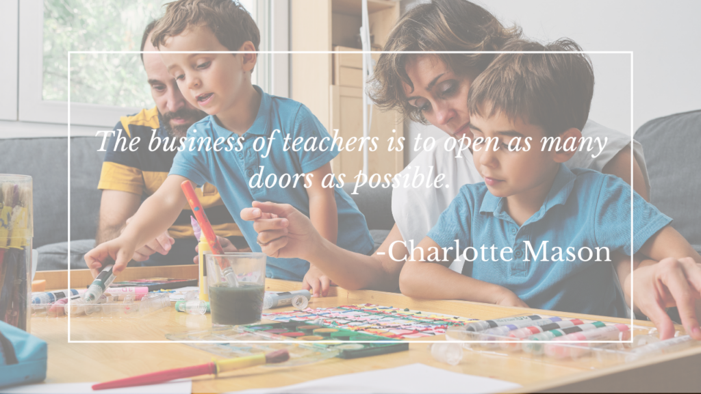 adapting your curriculum to Charlotte Mason