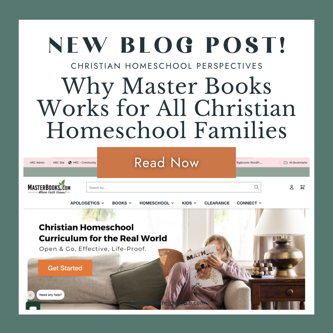 Why Master Books Works for All Christian Homeschool Families