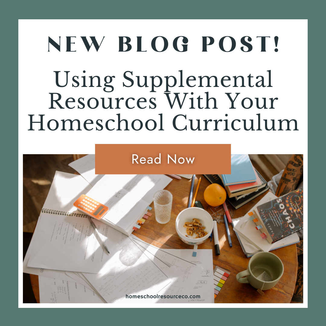 Using Supplemental Resources With Your Homeschool Curriculum