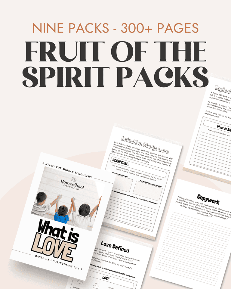 2-1.png 1. Homeschool Bible study packs, educational resources, middle school curriculum, Christian faith activities, and homeschooling materials for kids.