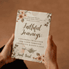 1 1. Inspirational homeschool Bible character study curriculum book titled "Faithful Journeys" by Janet Giess, exploring character and faith through Charlotte Mason’s lens.