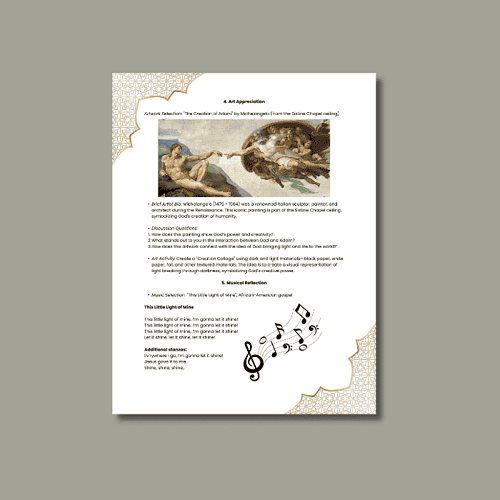 creative family devotional