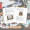 4 1. Artic Express craft project about Queen Esther focusing on bravery, courage, and artistic expressions for homeschool middle and high school students.