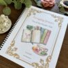 EV8D9B~1 Elegant homeschool planner cover with floral accents, featuring "Everyday Grace" Tea of the Month Club theme, ideal for homeschooling moms seeking organized and inspiring educational resources.