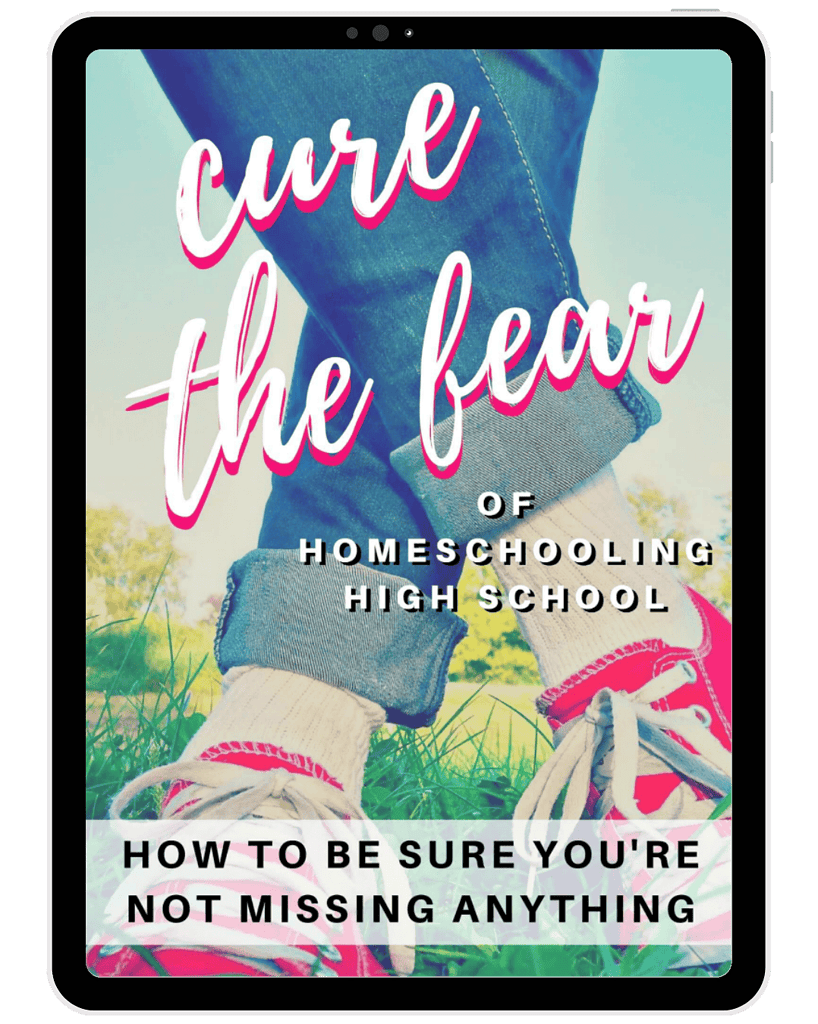 Care the fear of homeschooling high school with practical tips and resources for success.