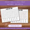 1 Word search puzzle printable no-prep homeschool resource for kids, educational activity for learning vocabulary and spelling, suitable for homeschoolers and teachers.