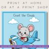 Counting-Number-Printable-Worksheets-for-Kids (2) Count the Clouds printable activity for homeschool, beginner readers and preschoolers, featuring a cute mouse on an airplane for counting practice. Perfect for home education and early childhood learning.
