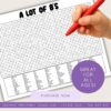 Printable-letter-b-wordsearch-seniors A lot of B's word search puzzle for homeschool learning and educational activities.