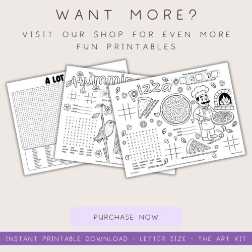 alphabet-printables-for-kids Coloring and activity printables for homeschooling, including word searches, puzzles, and themed worksheets to enhance learning and fun for kids.