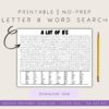 letter-b-activity-worksheet Letter B word search printable, no-prep educational activity for homeschool and classroom learning. Perfect for early literacy, spelling, and letter recognition exercises. Download now for fun homeschool resources.