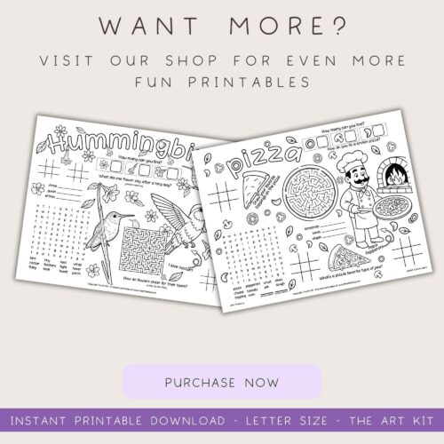math-printables-for-kids A variety of printable educational activity sheets for homeschoolers, including coloring pages, word puzzles, and fun learning worksheets, available for download from Homeschool Resource Co.
