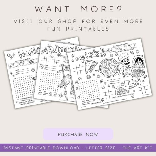 nature-printables-for-kids Colorful printable educational worksheets for homeschool learning, including word searches, puzzles, and coloring pages, focusing on early childhood literacy, math, and fun educational activities for kids.