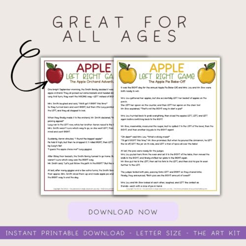 Apple letter sorting game for homeschool, engaging literacy activity for kids of all ages, fun educational printable for homeschooling or classroom learning.