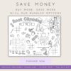 save-money-on-printable-bundles Rock climbing activity worksheet with mountain and climber illustrations, perfect for homeschool science and outdoor education resources.