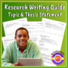 cropped-Z-37-Research-Writing-Guide.jpg Research writing guide for homeschooling, focusing on topics and thesis statements, designed for elementary through 12th-grade students to enhance research skills and academic success.