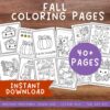 fall-coloring-pages fall-coloring-pages