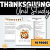 Thanksgiving Unit Study 1 Thanksgiving Unit Study sampling of pages included