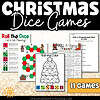 Christmas Dice Games for Engaging Learning Fun sampling of what is included