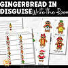Gingerbread in Disguise Craft & Write the Room Activity | Christmas Writing1 Gingerbread in Disguise Craft & Write the Room Activity | Christmas Writing sampling of what is included in the set