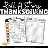 Thanksgiving Roll A Story sampling of what is included