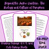 Pumpkin biology and culture educational resources with reading passage, Q&A, and note-taking sheets for homeschooling.