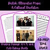British Alternative Music cultural revolution educational resources, reading passages, Q&A, and note-taking sheets for homeschool learning, perfect for no-prep, engaging music instruction.