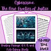 Cybercrime: The New Frontier of Justice educational resource for homeschool, includes reading passages, Q&A, and note-taking sheets for teaching digital safety and online law to students.