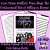 1. Reading passage, Q&A, and note-taking sheets for "From Prison Walls to Main Stage: The Controversial Rise of Falling in Reverse" homeschool curriculum.