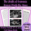 High School The Birth of Forensics Reading Passage, Q & A, and Note-Taking Sheets