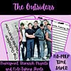 The Outsiders Powerpoint, Research Projects, & Note-Taking Sheets