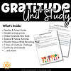 Gratitude Unit Study 2 Sample of pages in the Gratitude Unit Study