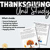 Thanksgiving Unit Study 2 Thanksgiving Unit Study sampling of pages included