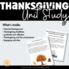 November Writing Prompts sampling of pages included