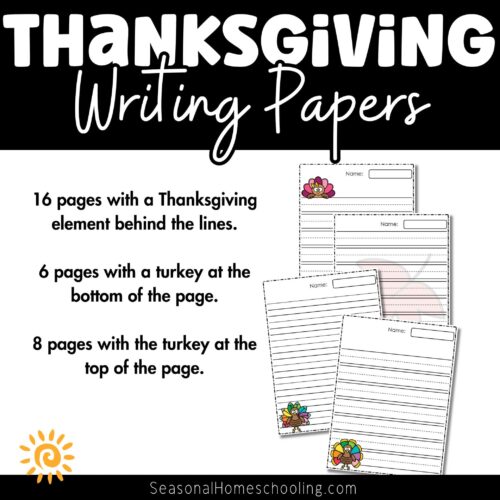 Thanksgiving Writing Paper 2 Thanksgiving Writing Paper SAMPLES OF PAGES INCULDED