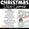 Christmas Dice Games for Engaging Learning Fun sampling of what is included