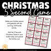 5 Seconds Christmas Game 2 5 Seconds Christmas Game samples of what is included