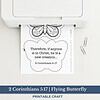 2 Corinthains 5_17 - listing image 2 Bible verse printable craft for homeschooling, featuring 2 Corinthians 5:17 with a flying butterfly design, perfect for Christian homeschool activities, Sunday school, and faith-based education.