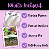 Gardening and Foraging Reading Passage, Q & A, and Note-Taking Sheets