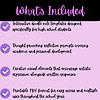 1. Interactive high school note templates, reflection prompts, visual art elements, and printable PDFs for homeschooling high school students.