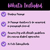 Reading comprehension resources for homeschool, including reading passages, paragraph questions, flexible answer key guidelines, and note-taking sheets for effective student learning.