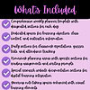 High School Weekly ELA Syllabus Doodle Notes Graphic Organizers