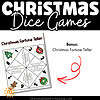 Christmas Dice Games for Engaging Learning Fun sampling of what is included