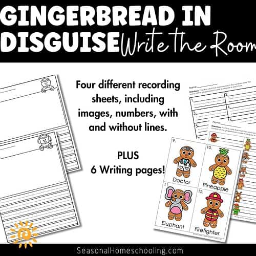 Gingerbread in Disguise Craft & Write the Room Activity | Christmas Writing 3 Gingerbread in Disguise Craft & Write the Room Activity | Christmas Writing