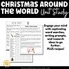 Christmas Unit Study – Winter Holidays & Global Christmas Around the World sampling of pages included