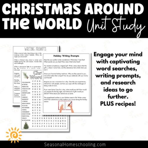 xr:d:DAFy6UmI9pI:34,j:2564084835380099795,t:23112918 Christmas Unit Study – Winter Holidays & Global Christmas Around the World sampling of pages included