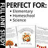 Thanksgiving Unit Study 4 Thanksgiving Unit Study sampling of pages included