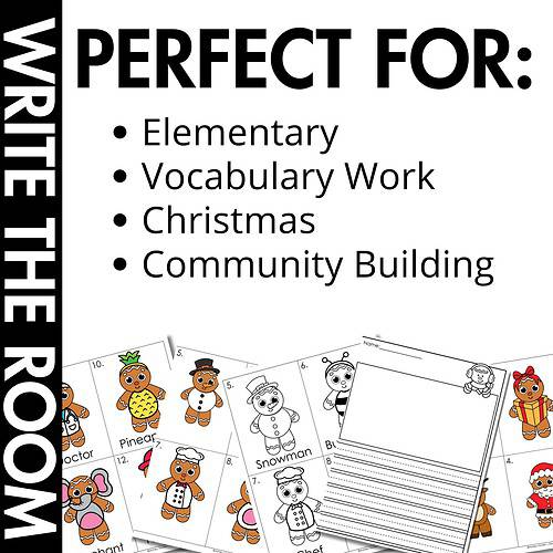 Gingerbread in Disguise Craft & Write the Room Activity | Christmas Writing 4 Gingerbread in Disguise Craft & Write the Room Activity | Christmas Writing