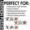 Gingerbread Addition Puzzles to 20 sampling of what is included
