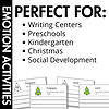 Christmas Tree Emotions - Emotion Exploration Cards 4 Happy Christmas social emotional learning printable worksheet for preschool children.