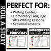 Christmas Roll A Story Bundle, samples of what is included in the bundle